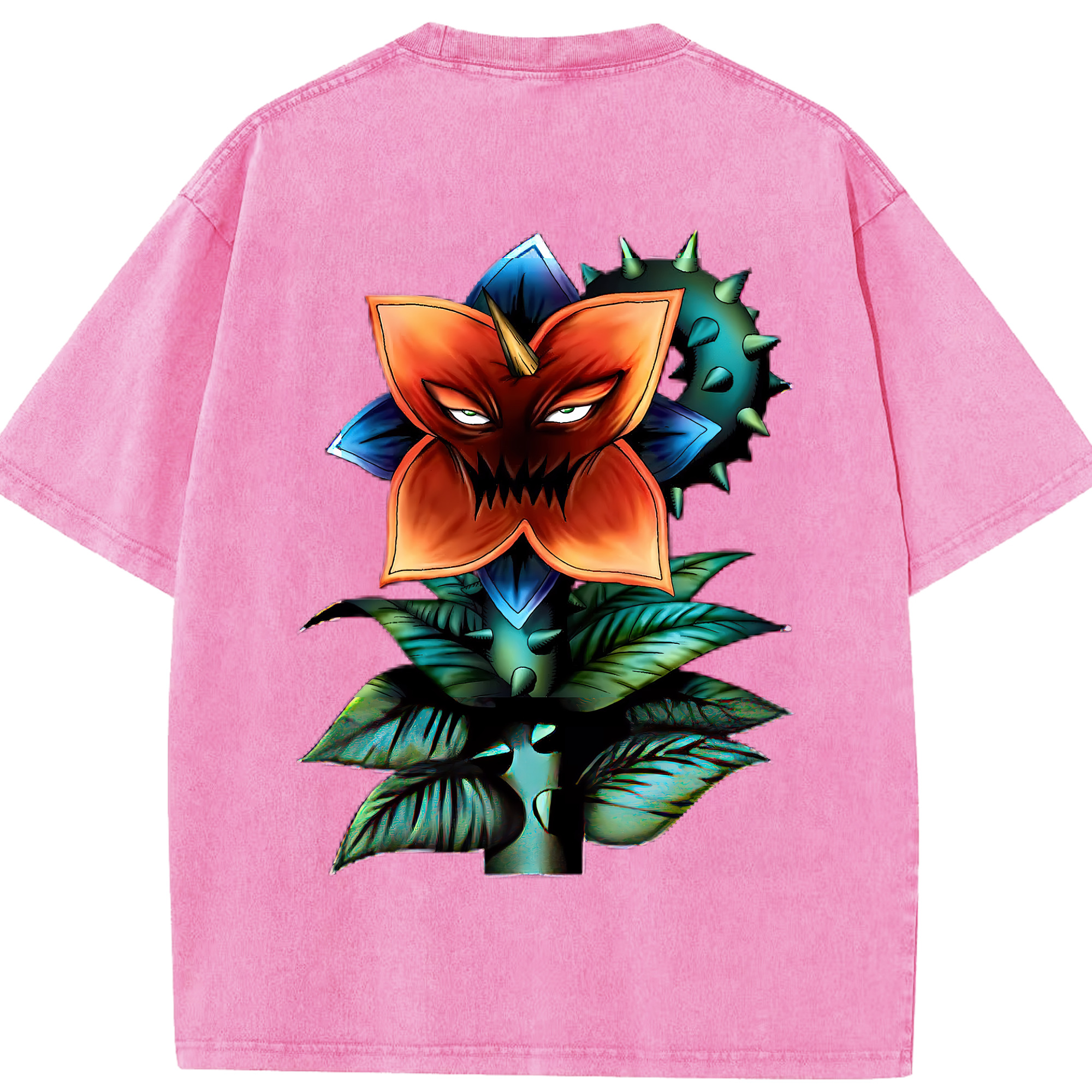 （画像用） 遊☆戯☆王 Yu-Gi-Oh! 綿100% ヴィンテージ風 半袖Tシャツ（背面プリント）